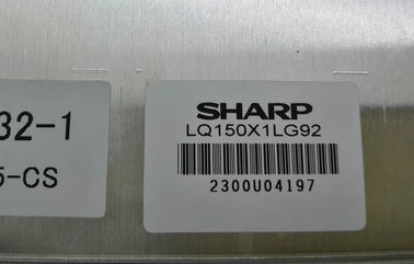 1024x768 esposizione LCD industriale 85PPI LVDS LQ150X1LG92 del ² di 400cd/m di 15&quot;