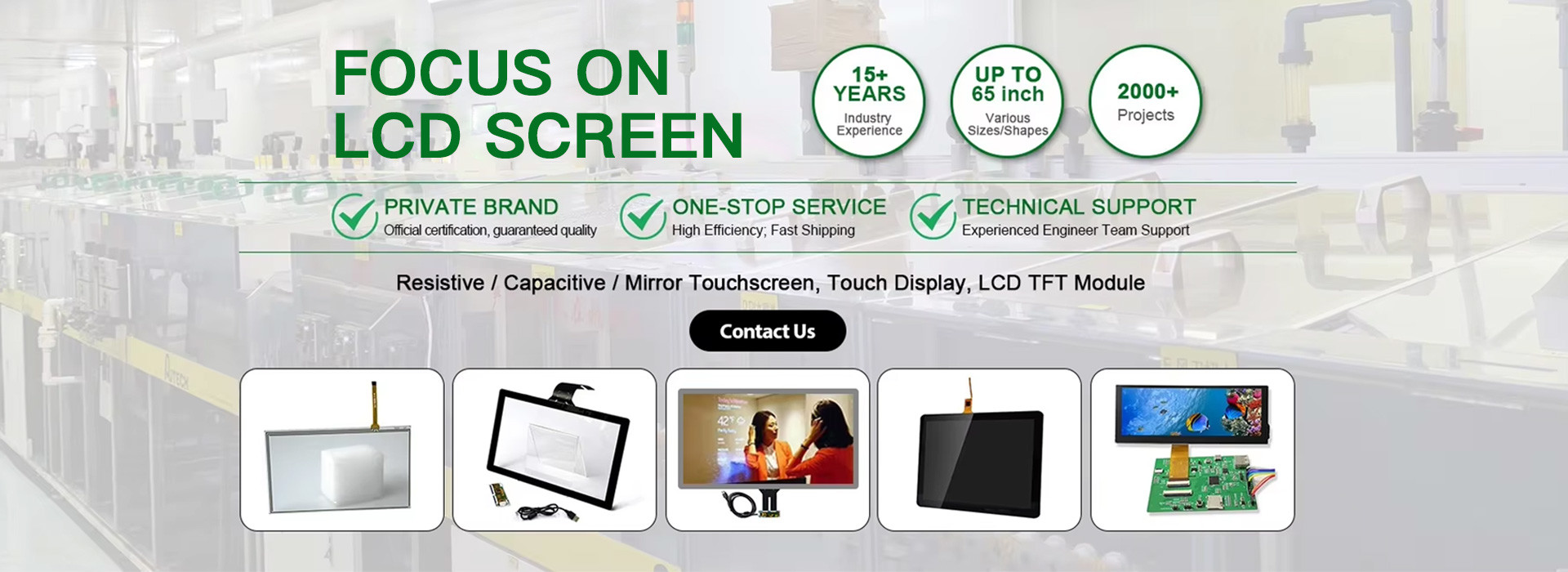 qualità Display LCD con inchiostro Fabbrica