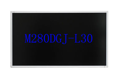 4 pannello TV LCD di vetro M280DGJ risoluzione dei pixel di L30 3840 * 2160 delle corde WLED