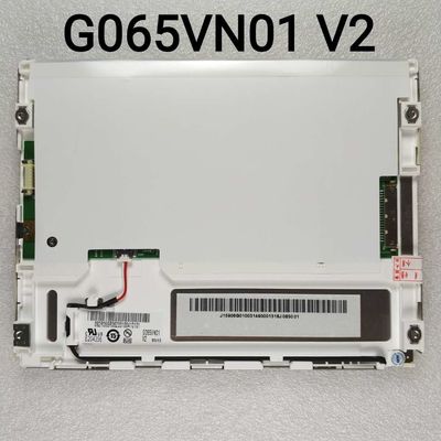 6,5&quot; monitor industriale G065VN01 V2 dell'affissione a cristalli liquidi di 640×480 VGA 122PPI 800cd/m2