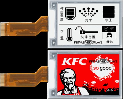 comprare 2.71Inch E Ink Display Module with 264*174Pixels Resolution and 3-colors support for Electronic Shelf Labels online manufacture