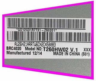 comprare T260HW02 V1 Display LCD industriale 26 pollici Dimensione 1920 * 1080 pixel Risoluzione online manufacture
