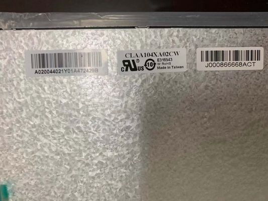 comprare LCM CPT Industrial Lcd Panel 10,4 pollici 220 cd/m2 1024*768 123PPI CLAA104XA02CW online manufacture