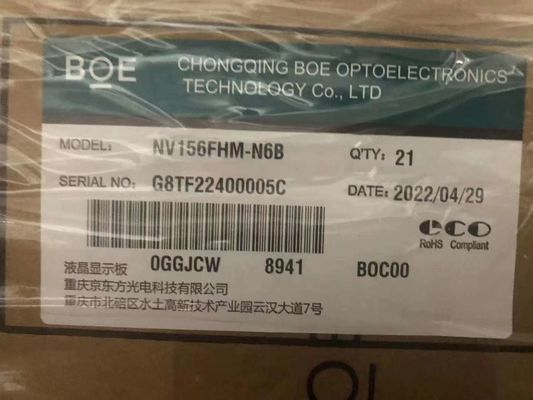 Un buon prezzo. Pannello LCD per monitor BOE 400CD/M2 30PIN, modulo LCD per PC da 15,6 pollici, pannello display LCD TFT NV156FHM-N6B in linea