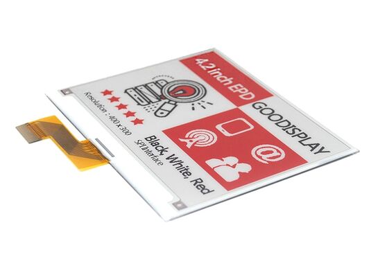 Un buon prezzo. Display E Ink da 4,2 pollici a 3 colori con aggiornamento rapido di 10 secondi e aggiornamento parziale per etichette elettroniche da scaffale in linea