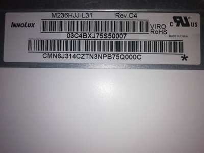 Un buon prezzo. Monitor LCD Innolux da 15,61 pollici con risoluzione 1920*1080 pixel, luminosità 250 cd/m² e interfaccia LVDS a 30 pin in linea