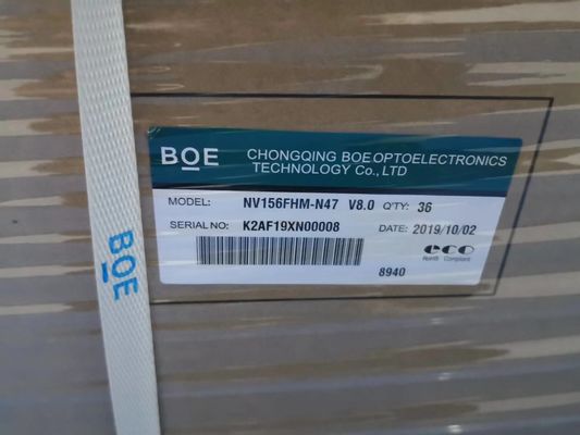BOE NV156FHM-N47 Display LCD TFT da 15,6 pollici con risoluzione 1920x1080 e luminosità 250 cd/m²