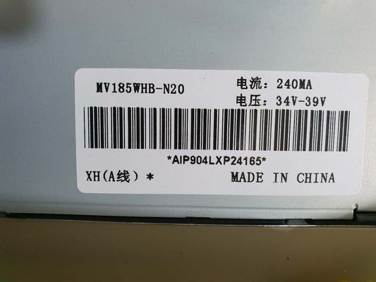 BOE Pannello LCD da 18,5 pollici con 1366x768 pixel e modulo TFT-LCD con connettore a 30 pin